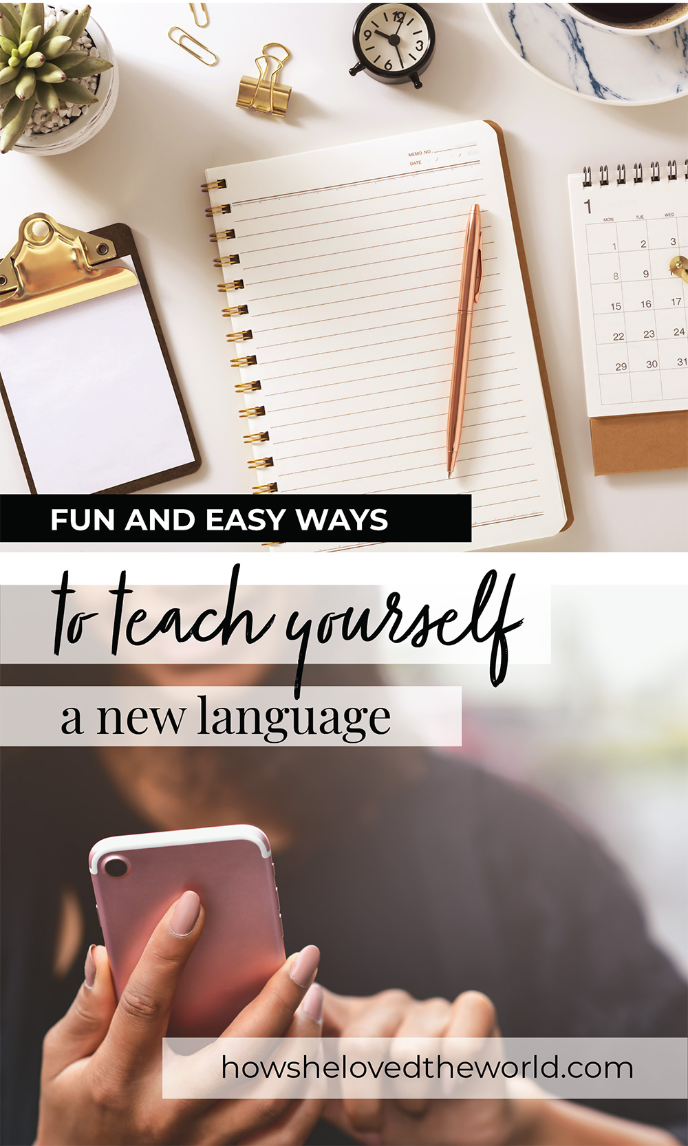 How to Teach Yourself Spanish Pin