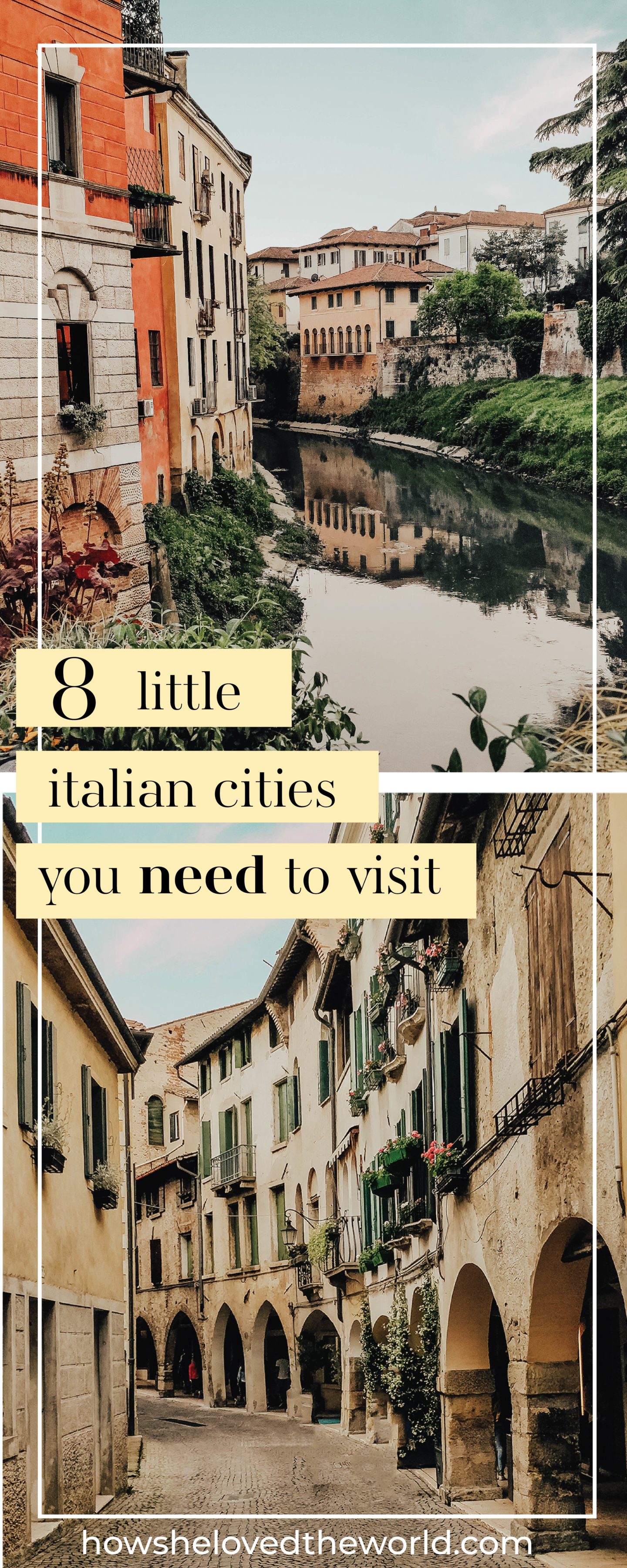 Small Italian Towns Pin