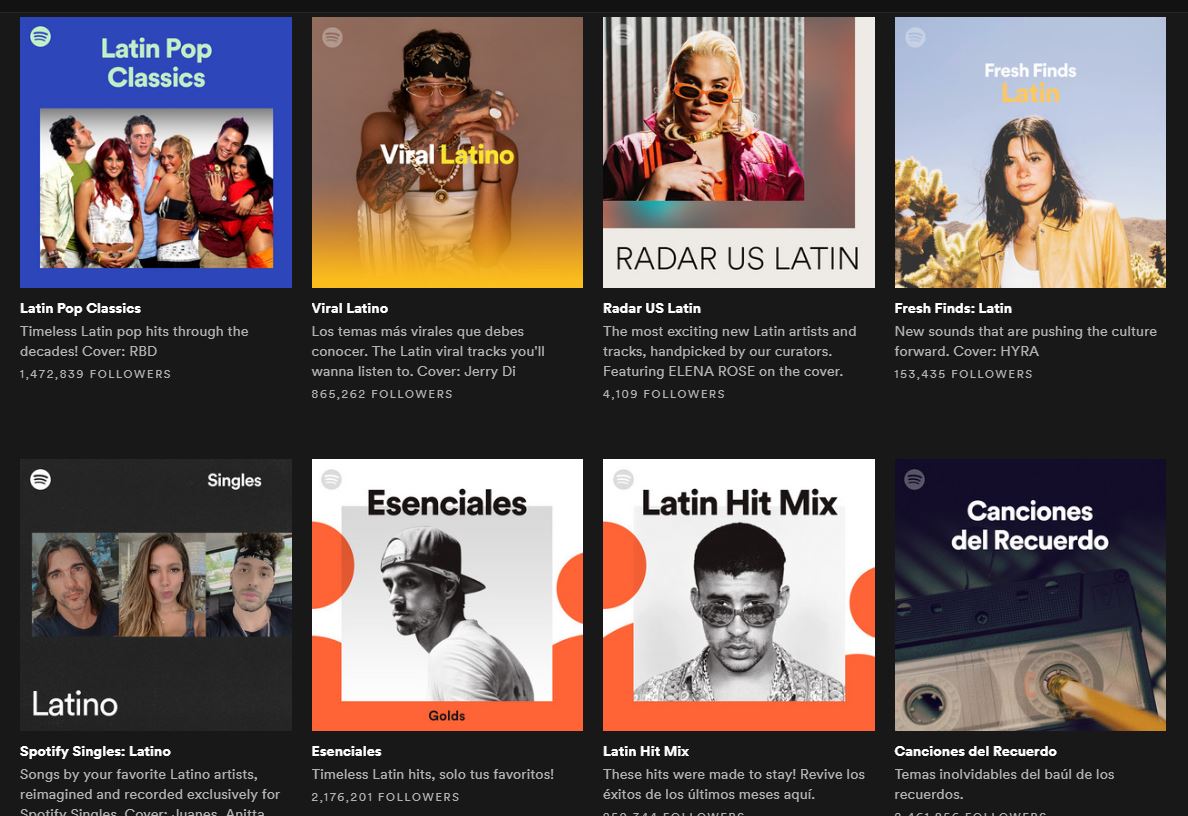 Latin Spotify