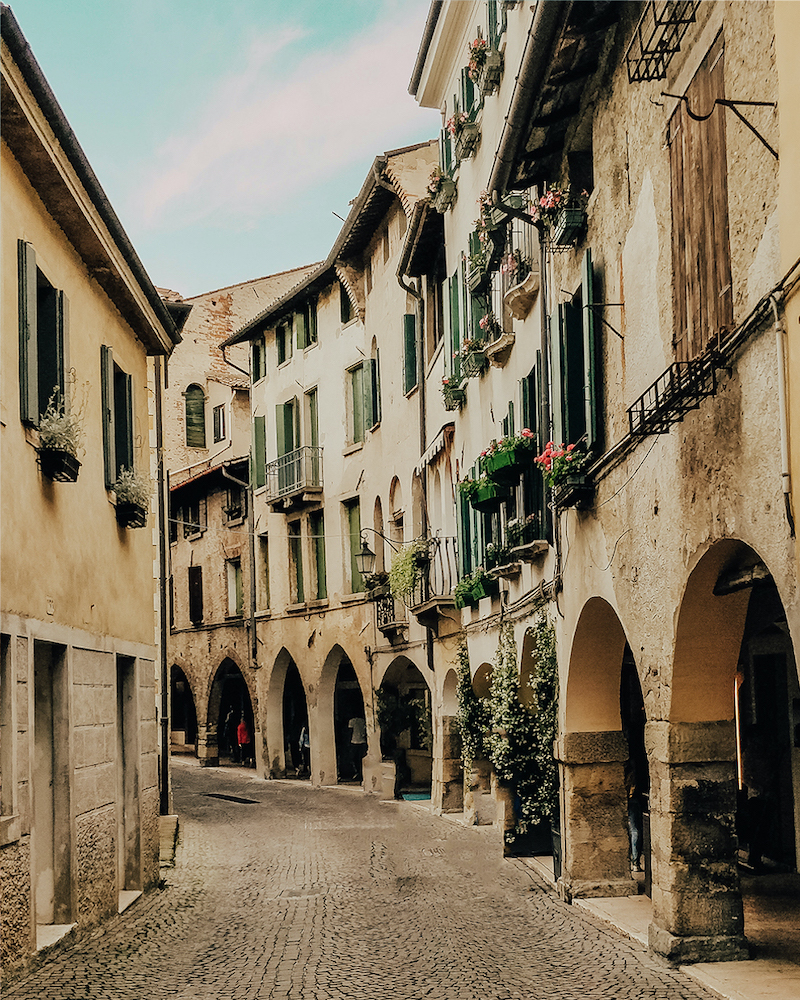 The Streets of Asolo, Italy